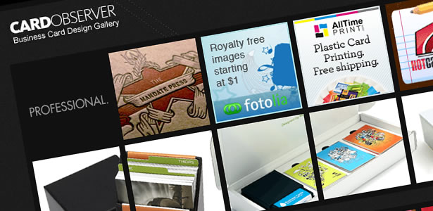 Business Card Photoshop Tutorials and Resources