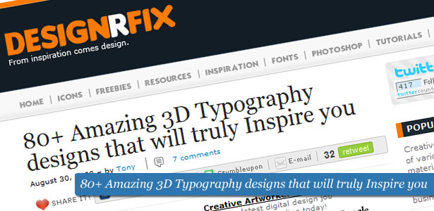 Our Weekly Design Resources and Inspiration via Twitter