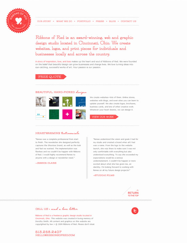 Weekly Web Design and Development Inspiration - N.07