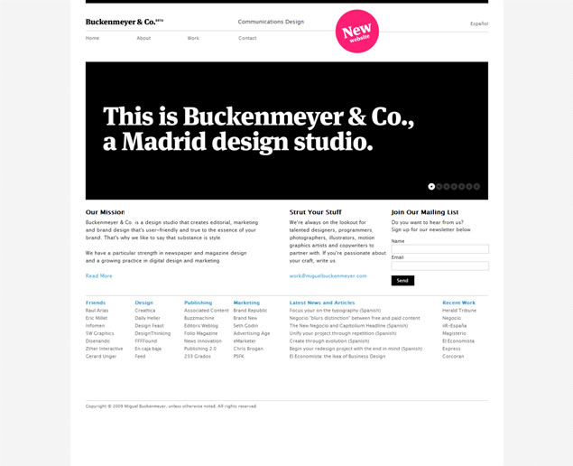Weekly Web Design and Development Inspiration - N.06