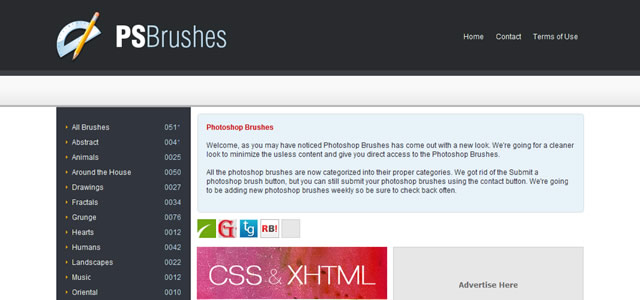 Photoshop Brush Directories and Collections
