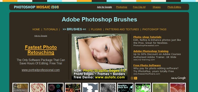 Photoshop Brush Directories and Collections