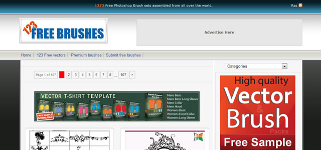 Photoshop Brush Directories and Collections