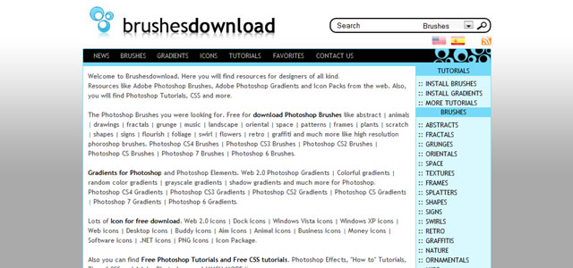 Photoshop Brush Directories and Collections