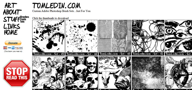 Photoshop Brush Directories and Collections