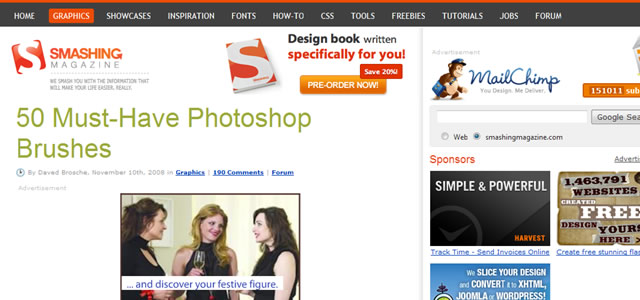 Photoshop Brush Directories and Collections