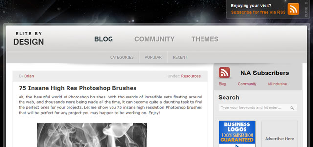 Photoshop Brush Directories and Collections