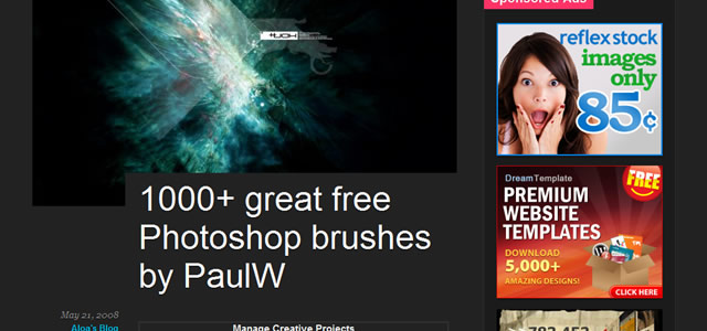 Photoshop Brush Directories and Collections