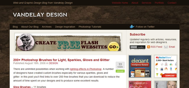 Photoshop Brush Directories and Collections