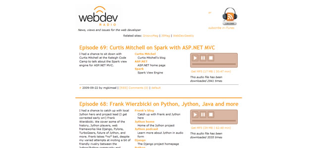 Web Design Podcasts