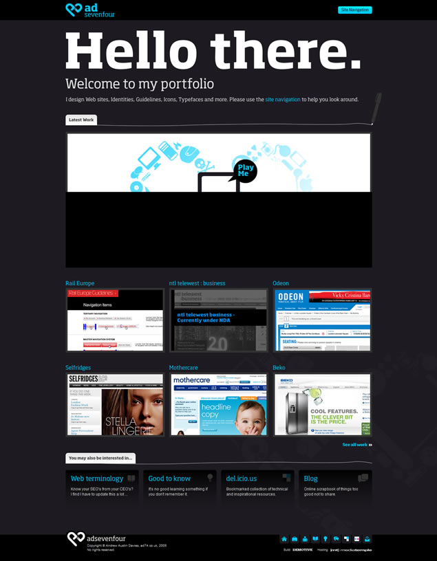 Weekly Web Design and Development Inspiration - N.12