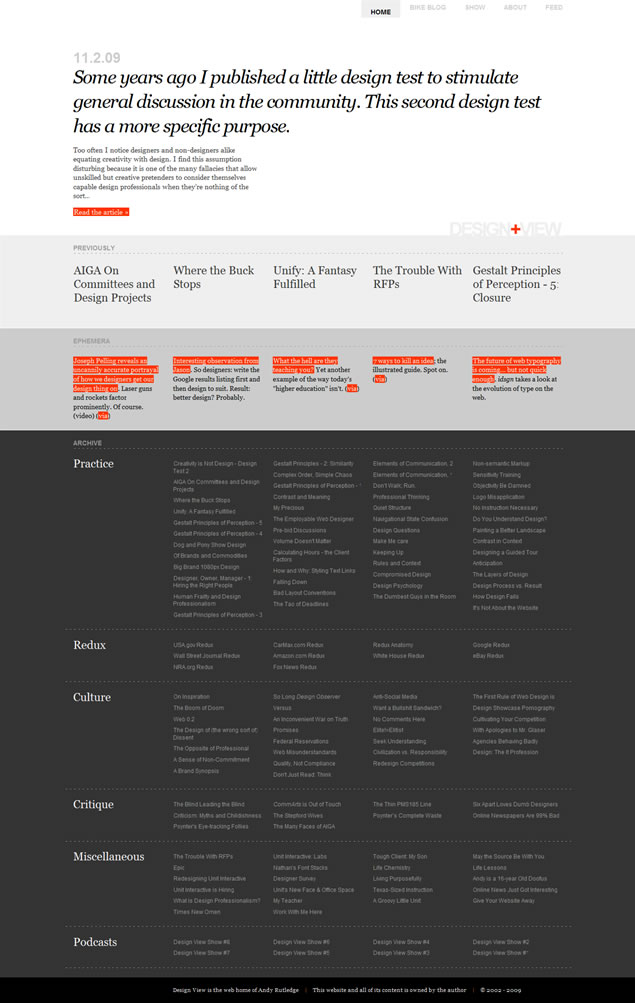 Weekly Web Design Inspiration