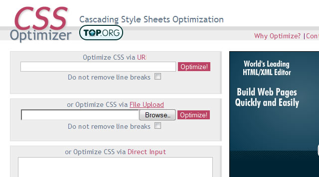 CSS Formatting and Optimizers