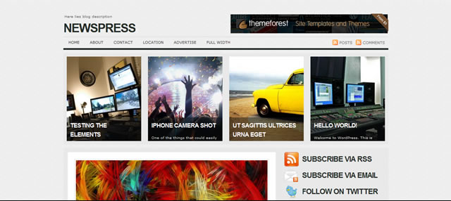 Wordpress Theme