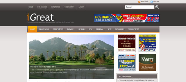 Wordpress Theme