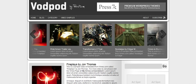 Wordpress Theme