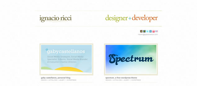 Ignacio Ricci - Designer+Developer