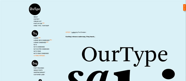 OurType Fine Type from Europe