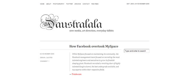 Typography and web Design