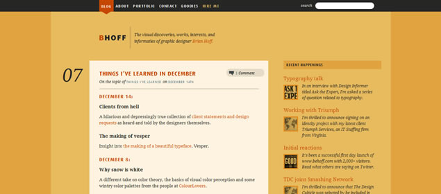 Weekly Web Design Inspiration