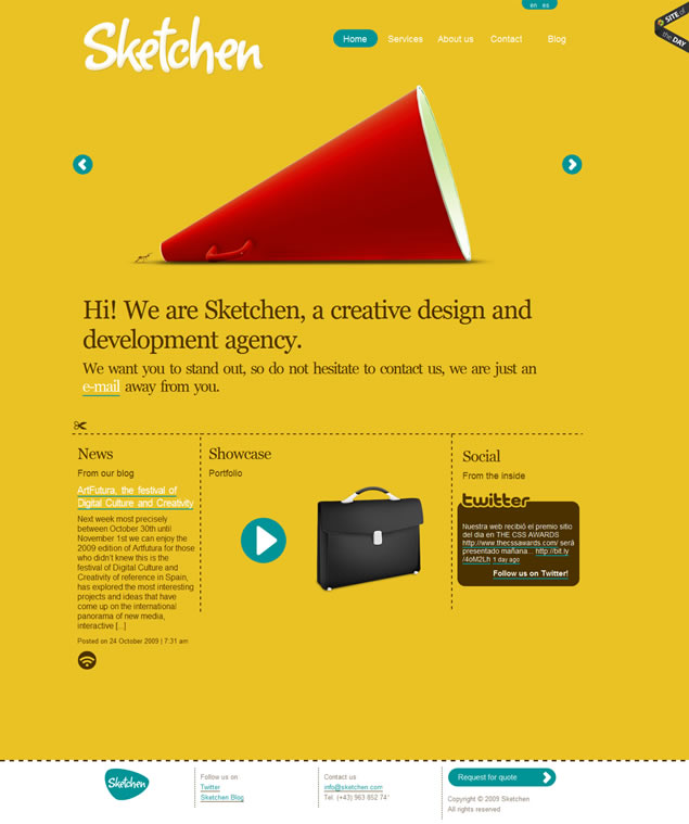 Weekly Web Design Inspiration