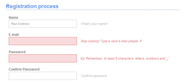 jQuery Form Validation Tutorials
