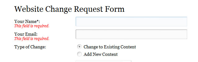 jQuery Form Validation Tutorials