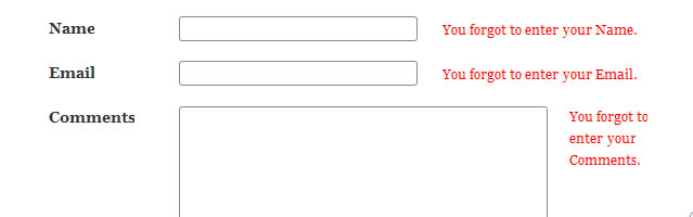 jQuery Form Validation Tutorials