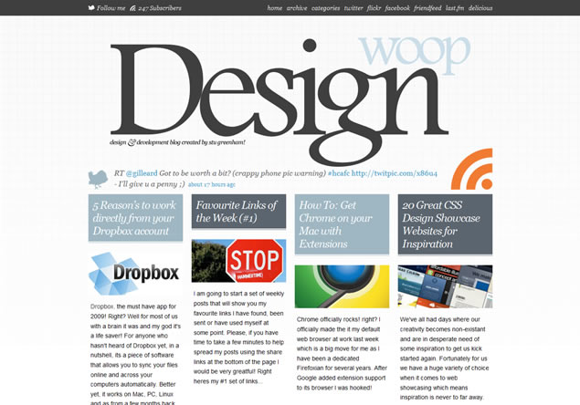 Web Design Inspiration
