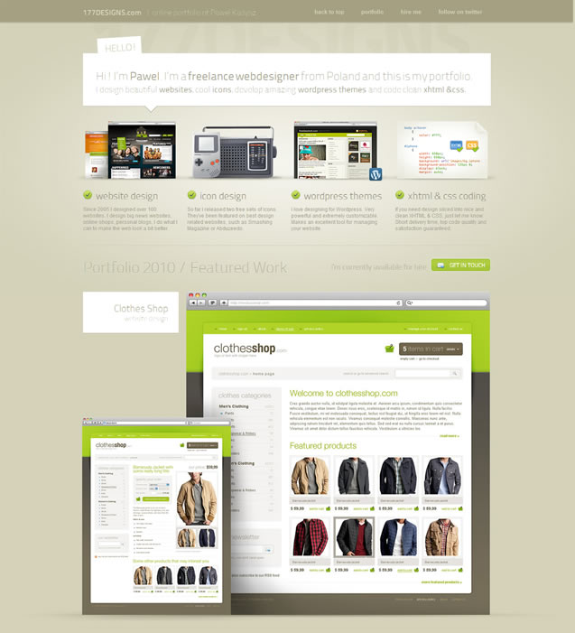 Web Design Inspiration