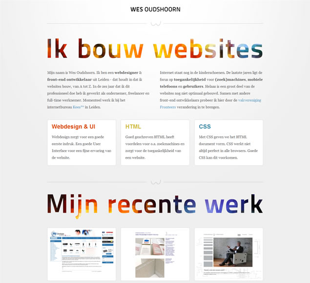 Web Design Inspiration