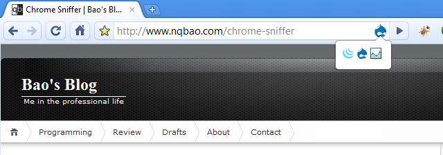 Chrome Sniffer Google Chrome Developer Extension