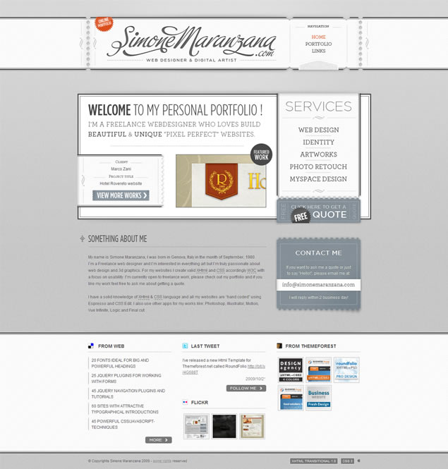 Web Design Inspiration
