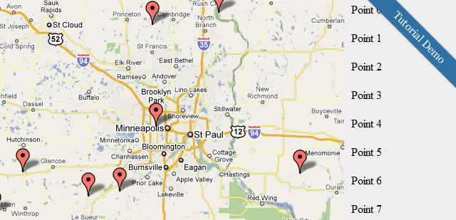 jQuery Google Map Plugin