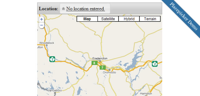 jQuery Google Map Plugin