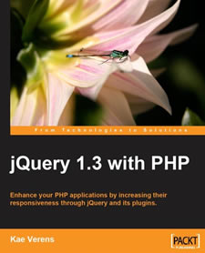 jQuery 1.3 with PHP