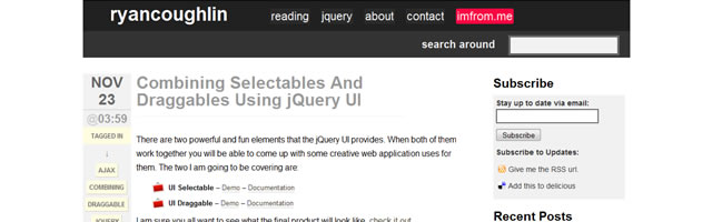 jQuery UI Tutorials