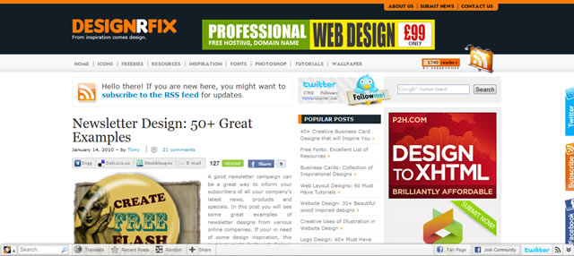 Twitter Design News
