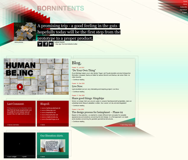 Web Design Inspiration