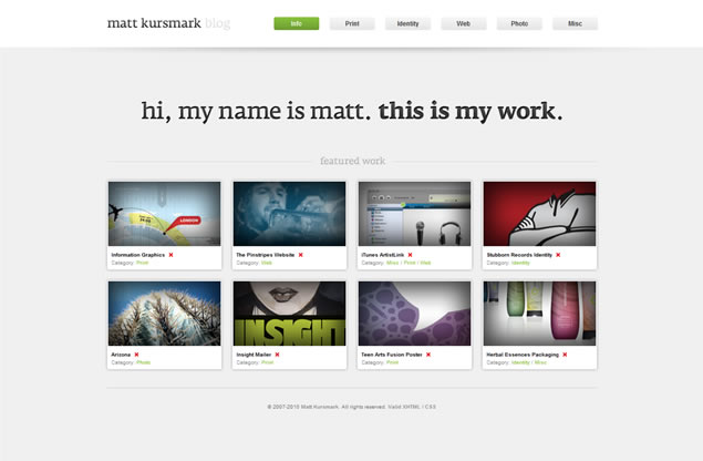 Web Design Inspiration