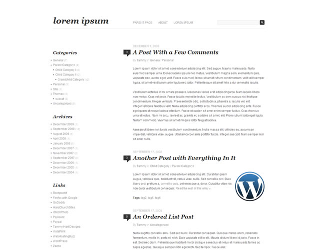 Wordpress Themes