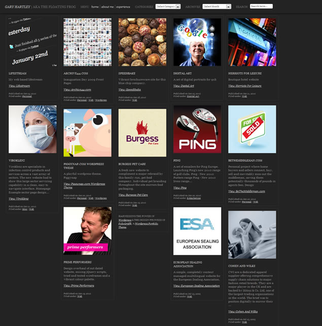 Web Design Inspiration