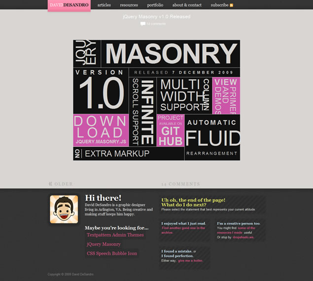 Web Design Inspiration