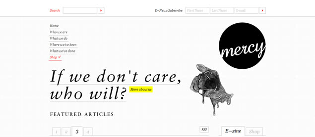 Mercy - Awesome Blog Designs