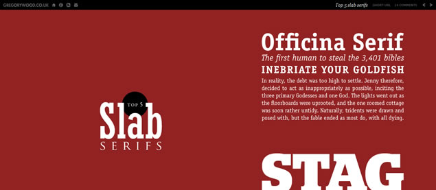Gregory Wood - Awesome Blog Designs