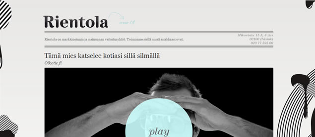 Rientola - Awesome Blog Designs