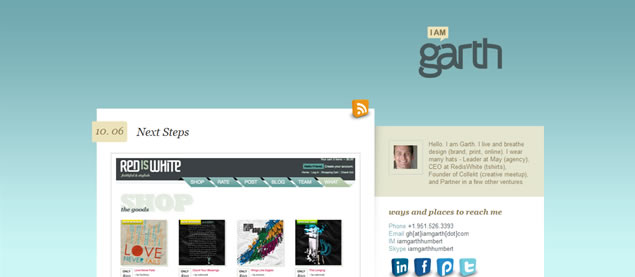 I am Garth - Awesome Blog Designs