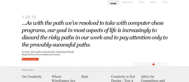 Andy Rutledge - Awesome Blog Designs