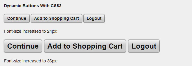 CSS3 Buttons