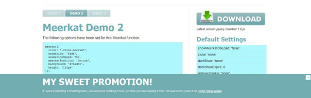 Fresh jQuery Plugins